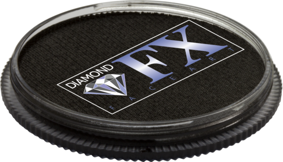 Аквагрим Diamond FX металік чорний 30 g
