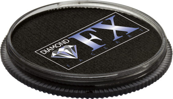 Аквагрим Diamond FX чорний металік 30 g, фото 2