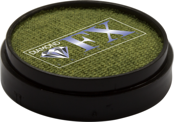 Аквагрим Diamond FX металік Зелений з золотом 10 g, фото 2