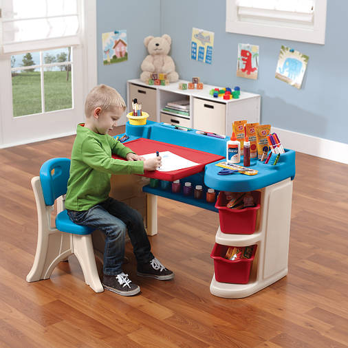 ДИТЯЧИЙ СТІЛ ДЛЯ ТВОРЧОСТІ "ART DESK REFRESH", зі стільчиком, 92х97х41 см, фото 2