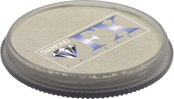 Аквагрим Diamond FX металік білий 30 g
