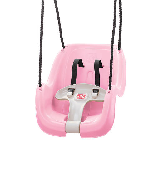 ПІДВІСНА ГОЙДАЛКА ДЛЯ МАЛЯТ «INFANT TO TODDLER SWING™» рожева, 27х61х41 см, фото 2