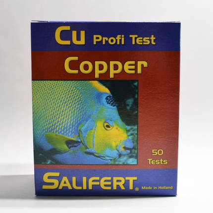 Salifert Copper (Cu) Profi Test - тест на мідь, фото 2