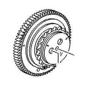 Шестірня колінвала (чепло ГРМ) GM 55500069 55490405 B16DTH B16DTJ OPEL Astra-J/K Insignia Zafira-C