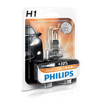 Лампа автомобільна Н1 12v 55w PHILIPS PREMIUM блістер 1 шт.+30%