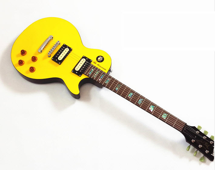 Електрогітара Gibson Les Paul Tak Matsumoto Canary Yellow China