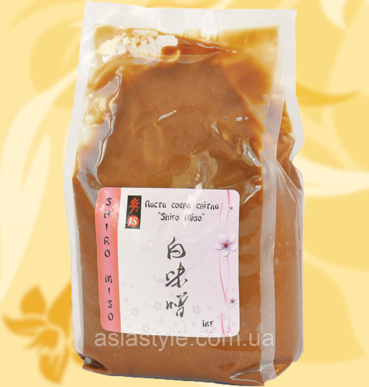 Паста соєва, Широ місо, Shiro Miso, 1кг, МоHoshi