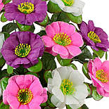 Букет майор триколірний, 45см (12ш в уп), фото 2