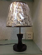 Лампа настільна 6016 з абажуром