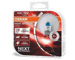 Лампа автомобільна Н3 12 V 55 W OSRAM NIGHT BREAKER LASER +150%