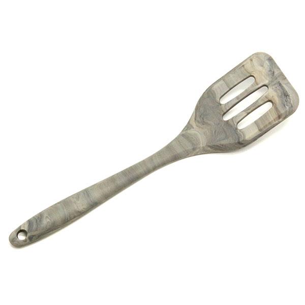 Лопатка кулінарна Maestro Grey перфорована 5,3х1 см h27,5 см силікон (1150сіра MR), фото 1