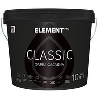 ELEMENT PRO CLASSIC 10 л Фасадна фарба атмосферостійка, матова, акрилова