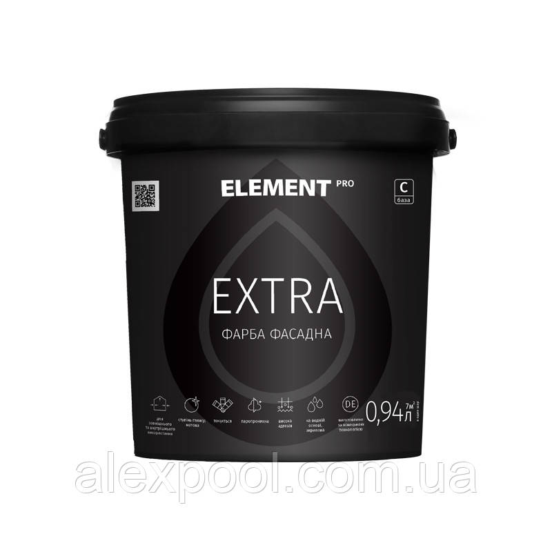 ELEMENT PRO EXTRA, база А 2,5 л матова фарба Фасадна