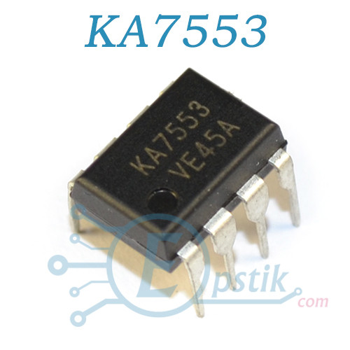KA7553, PWM контролер живлення, DIP8