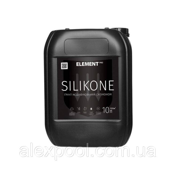 ELEMENT PRO SILIKONE, база А 10 л Фасадна фарба матова акрилова силікономодифікована