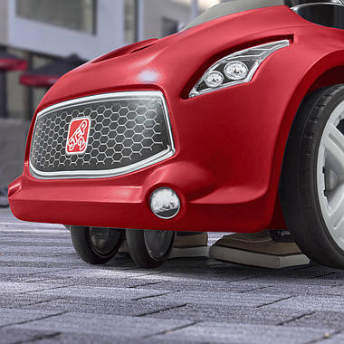 ДИТЯЧА МАШИНА-КАТАЛКА TURBO COUPE FOOT-TO-FLOOR 89х92х49 см червона, фото 2