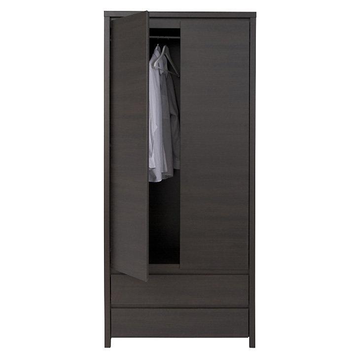 Шафа для одягу SZF2D2S Каспіан з ЛДСП Дуб мілано темний Gerbor, фото 1