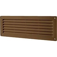 Решітка дверна Домовент ДВ 350 коричнева