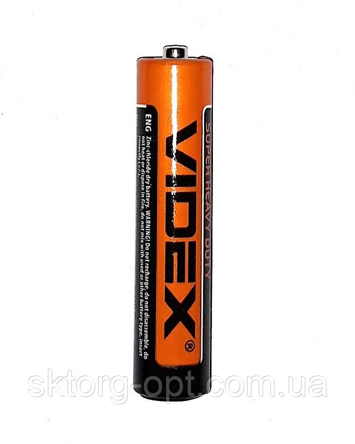 Сольова Батарейка Videx R03P/AAA