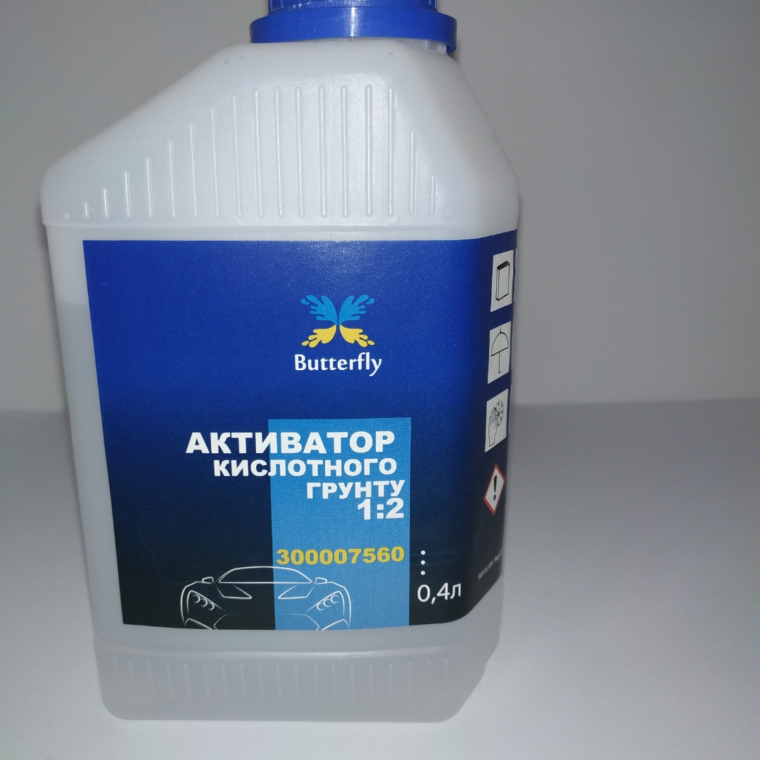 Активатор кислотного ґрунту Butterfly 2К 0,4 л, фото 1