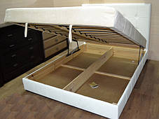 Ліжко Клеопатра 1 140 з підйомним матрацом, фото 2