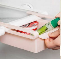 Підвісний органайзер для холодильника (розовий)