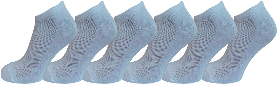 Чоловічі шкарпетки короткі сітка білі Lomani р.40-44