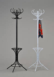 Вішалка кактус для офісу металева (білий, чорний) CH-4721