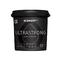 ELEMENT PRO ULTRASTRONG, база А 1 л Износостойкая латексна шелковисто матовая интерьерная краска