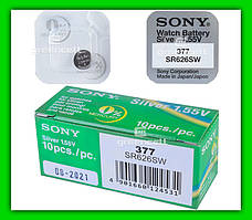 Часовая батарейка Sony 377 SR626SW 1.55V