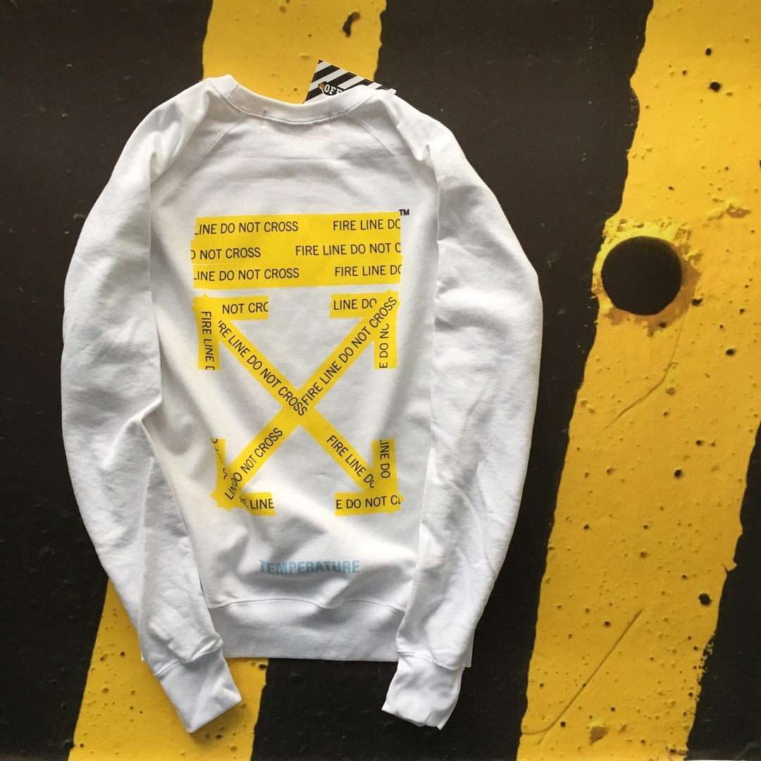 Світшот OFF WHITE • Белий светр • Все размери XS