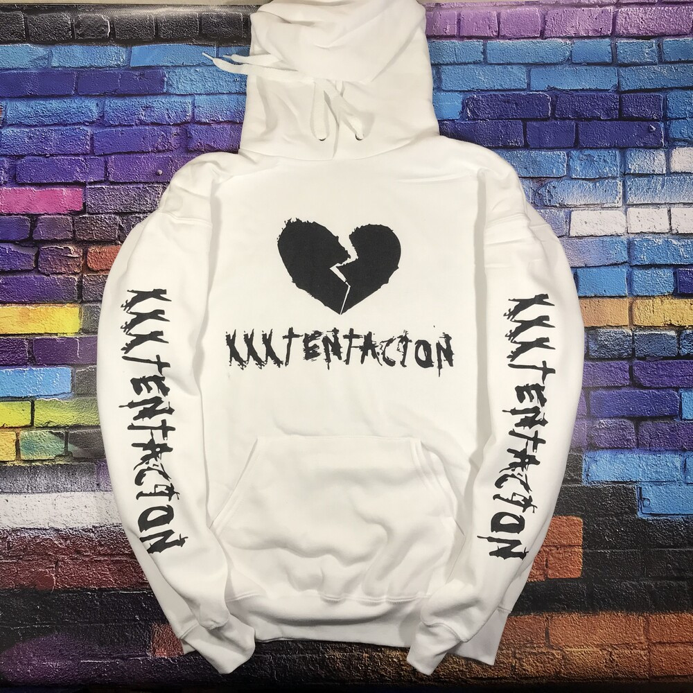 Худі XXXTentacion • Біла толстовка • Всі розміри • Відмінна якість