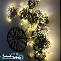 LED гірлянда з діодами мікролед "КОЛЬЦЕ НА ЄЛКУ". Світлодіодна гірлянда. Виробництво Франція.