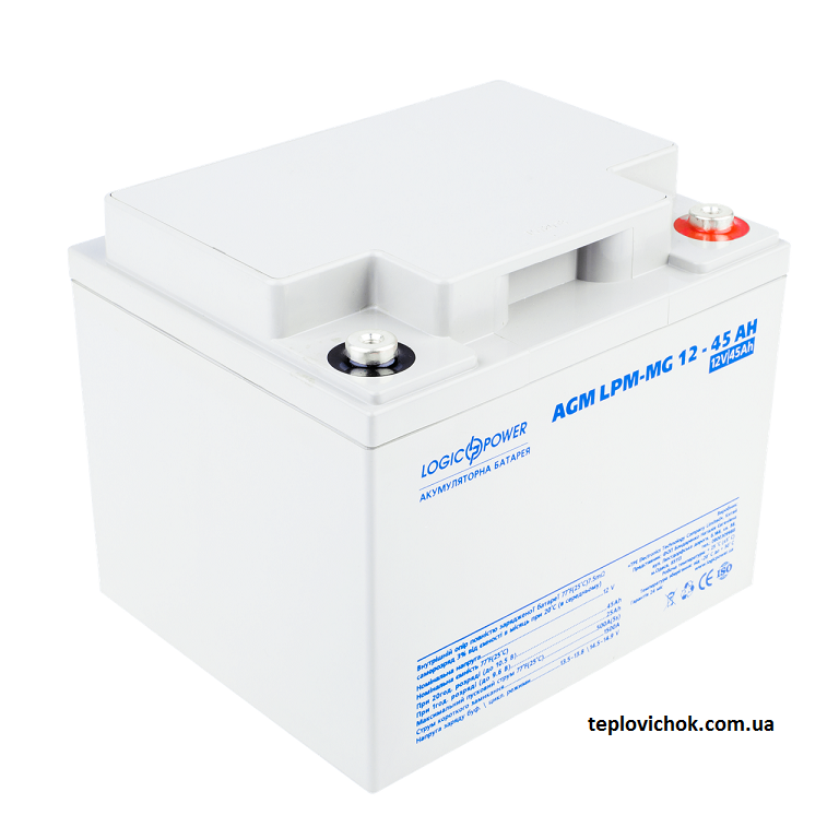 Мультигелевий акумулятор LogicPower LPM-MG 12-45 AH