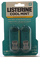 Дезодорант для полости рта Listerine Pocketmist 7.7ml*2 cool mint