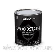 ELEMENT PRO WOODSTAIN, 0,75 л СОСНА Аква-антисептик для дерева