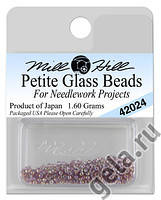 42024 бисер Mill Hill, Heather Mauve Petite Glass Beads