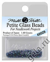 42029 бисер Mill Hill, Tapestry Teal Petite Glass Beads