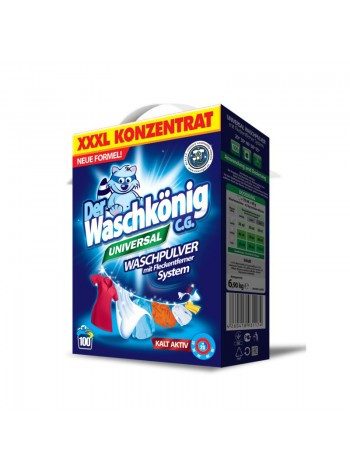 Порошок Der WASCHKÖNIG Universal 6,9 кг 100 прань.