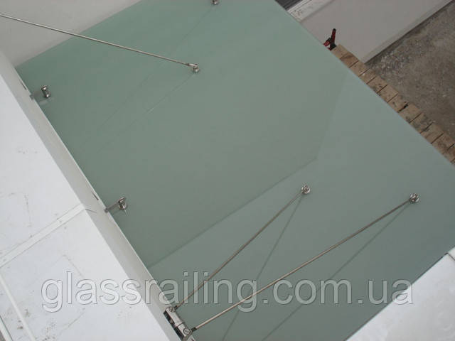 Скляний козирок