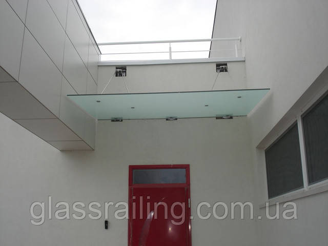 Скляний козирок