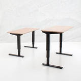 Conset 501-37 7(S, W, B) 152: Офісний стіл для роботи сидячи-стоячи (підходить для високих і дітей), фото 4