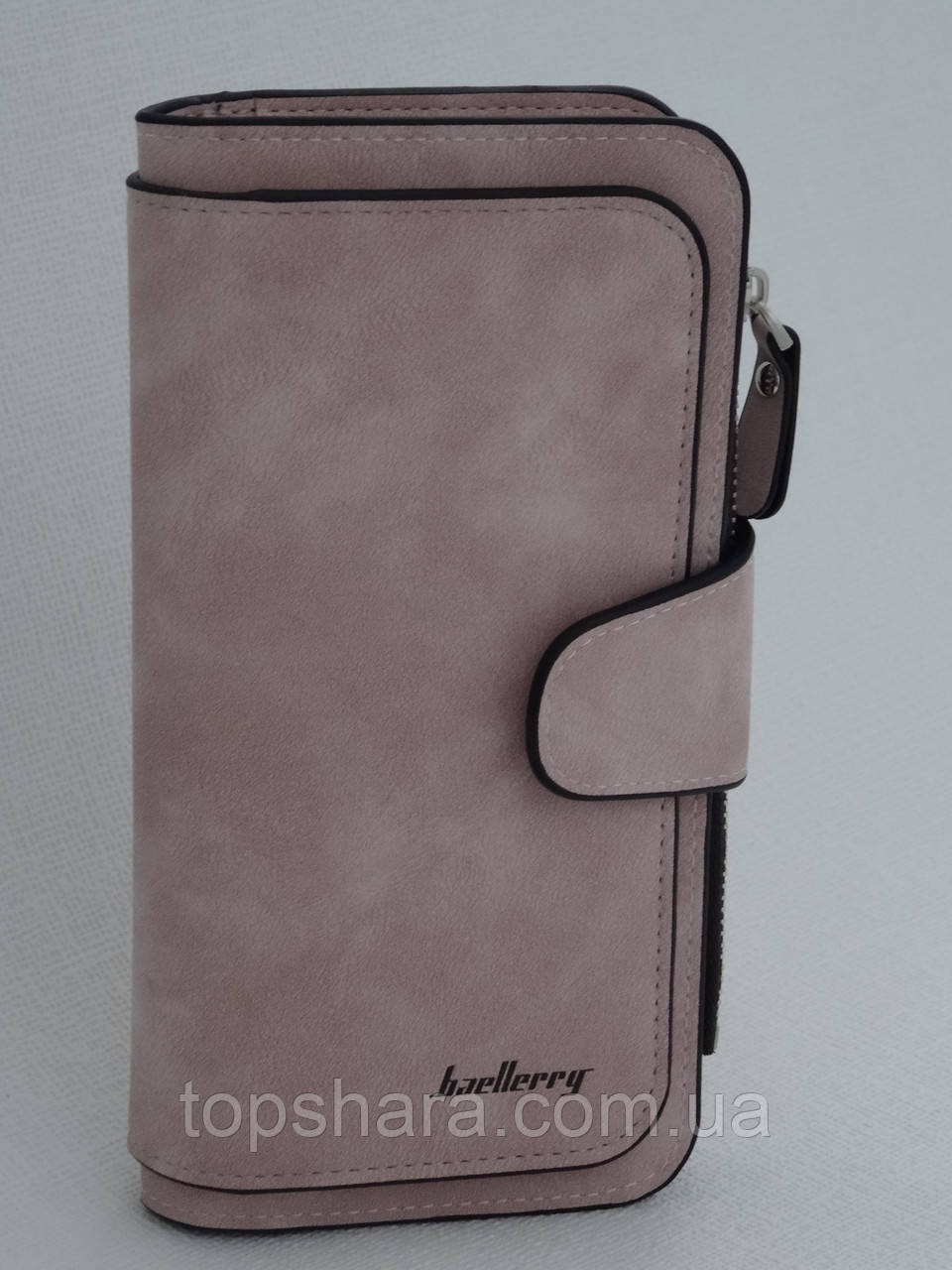 Жіночий гаманець клатч портмоне Baellerry Forever N2345 світло-рожевий, фото 1