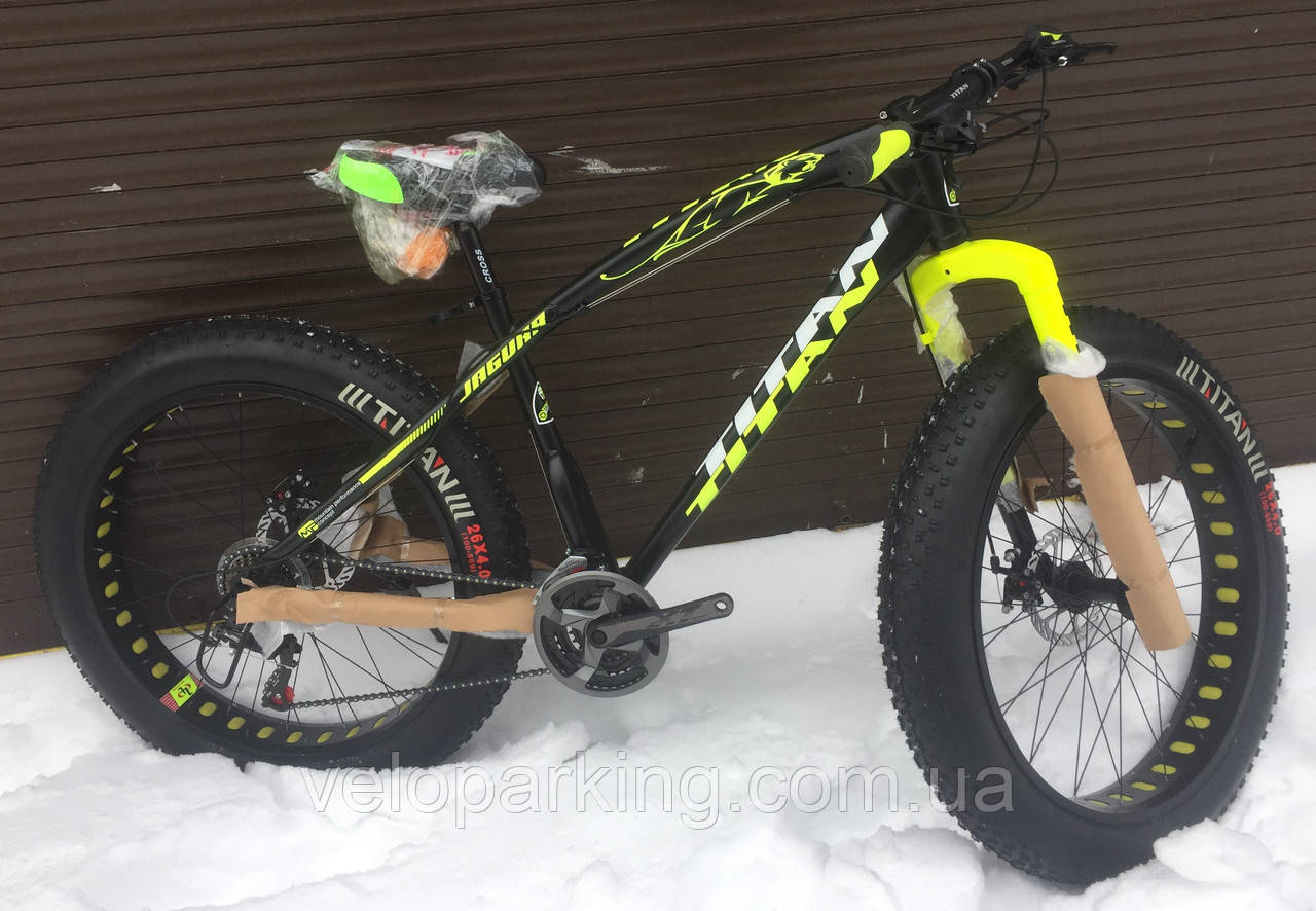 Велосипед позашляховик фэтбайк Triller Leopard 26 (fatbike) 2019 All