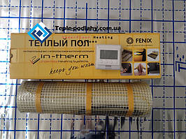 Чеський мат In-term під заливку, 1,7 м2 (Комплект із цифровим регулятором)
