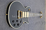 Електрогітара Gibson 1957 Les Paul Custom 3 Ebony China, фото 5