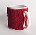 Чохол для чашки в'язаний Ohaina Red, фото 4