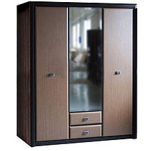 Шафа 3-дверна з дзеркалом SZF3D2S Коен МДФ Gerbor