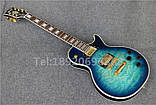 Електрогітара Gibson Custom Les Paul Ocean Burst China, фото 4