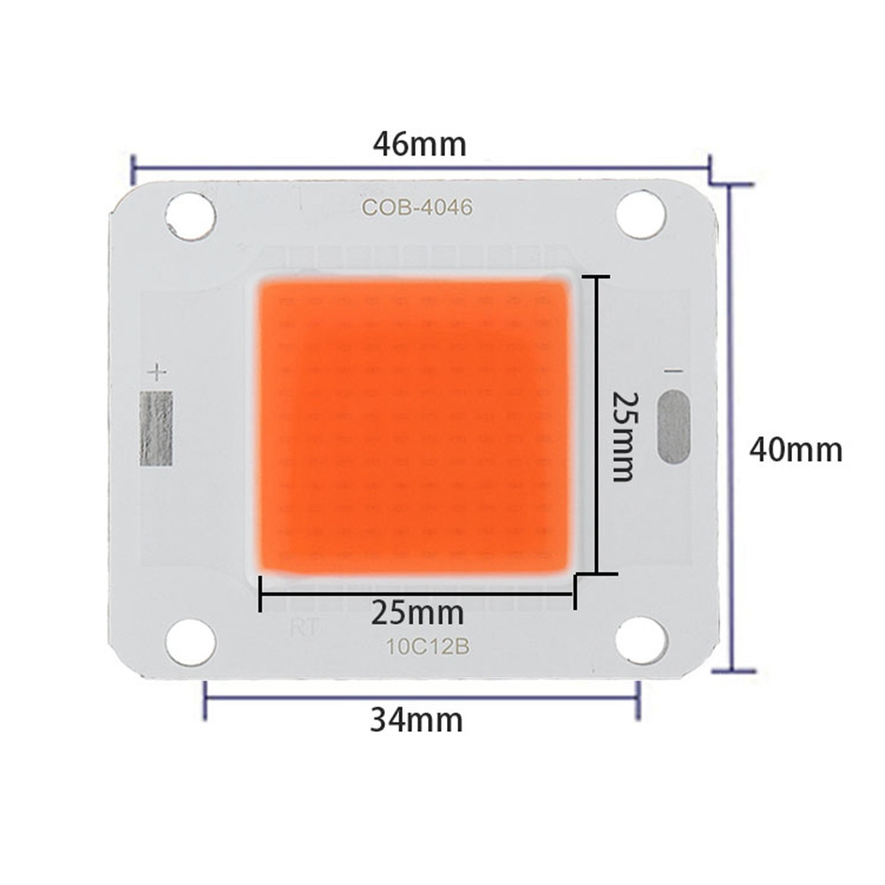 Светодиод 15Вт полный фитоспектр 380-840nm 450mA 30-36V - фото 3 - id-p854838635